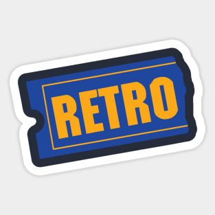 Retro 90s Video Store Rental Sticker